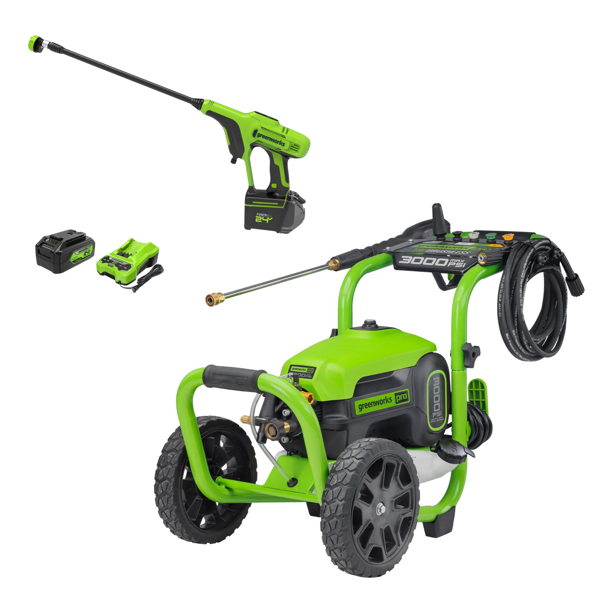 3000 PSI 2.0 GPM Cold Water Electric Pressure Washer (Gen 2)