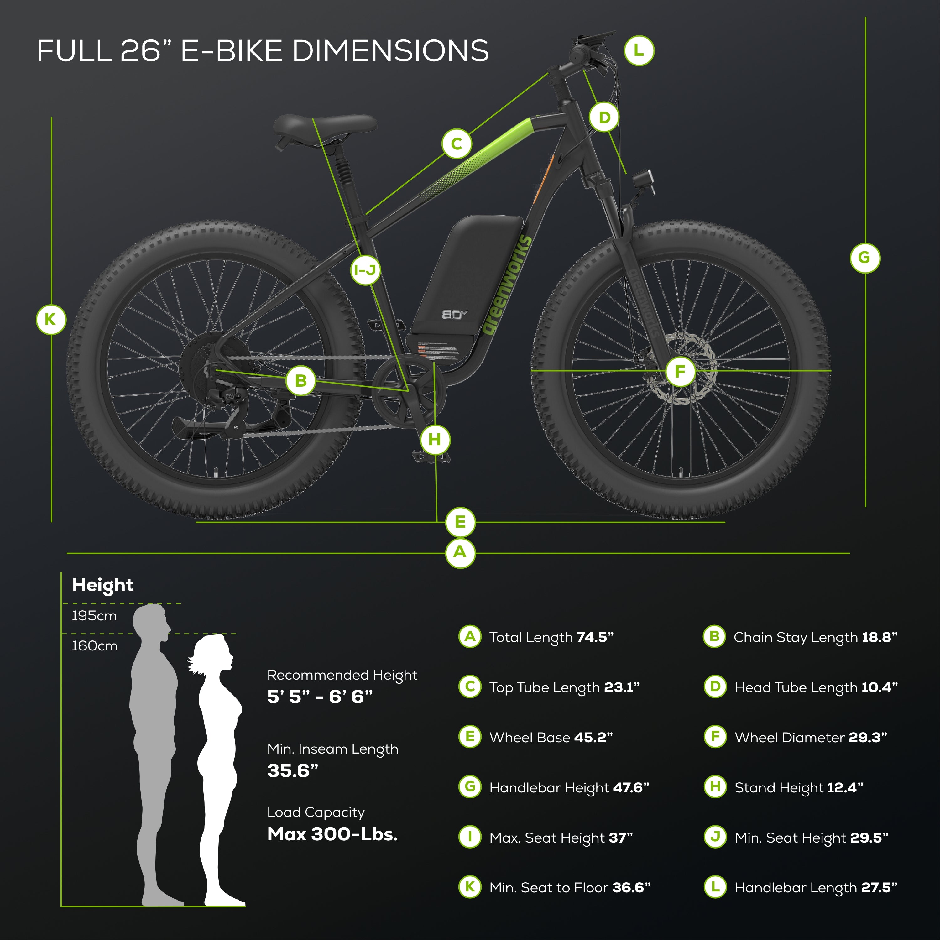 60V VENTURE Series 26” Fat Tire Electric Mountain Bike (Tool Only)