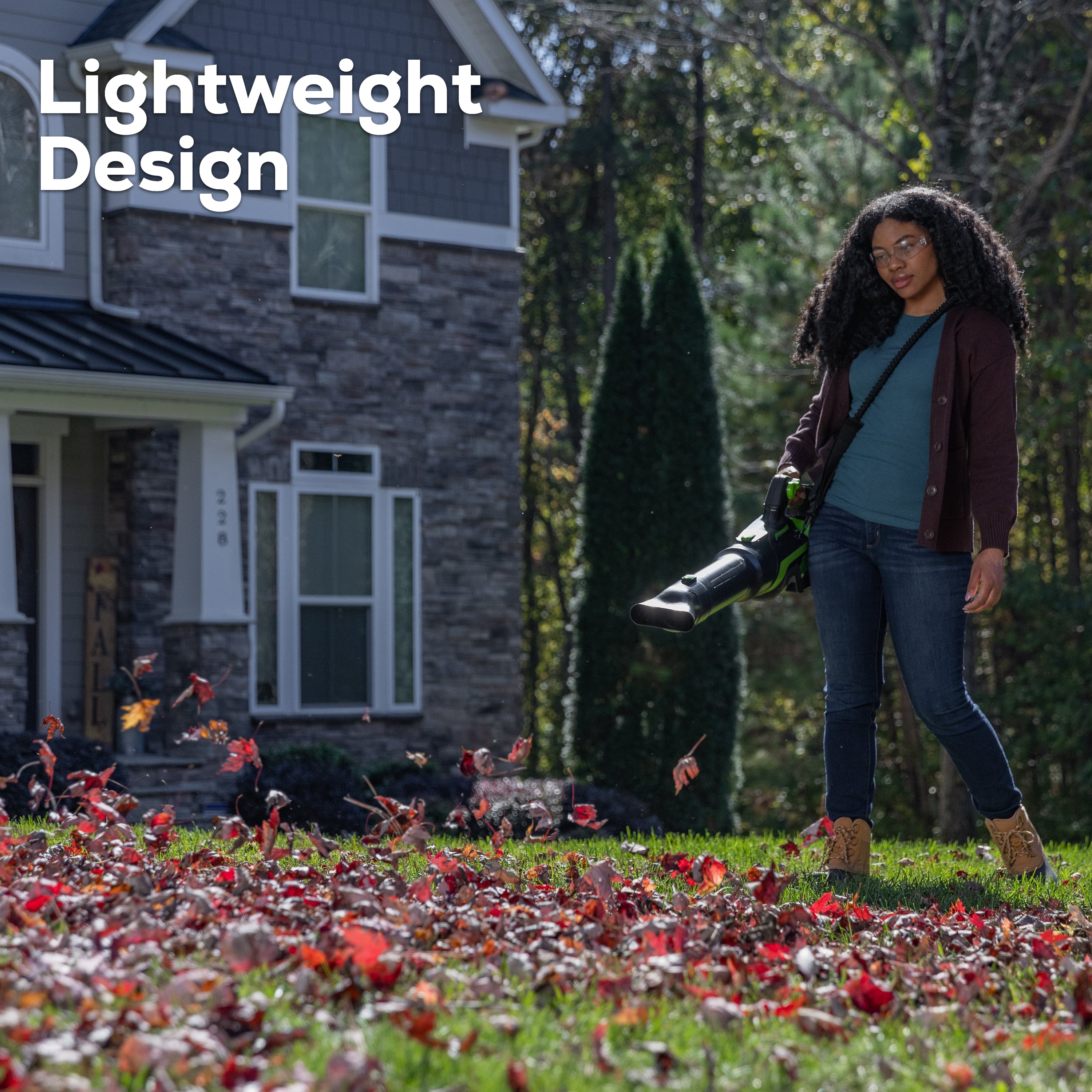 RENEWED 80V 750CFM Cordless Battery Leaf Blower w/ 2.5 Ah Battery & Charger