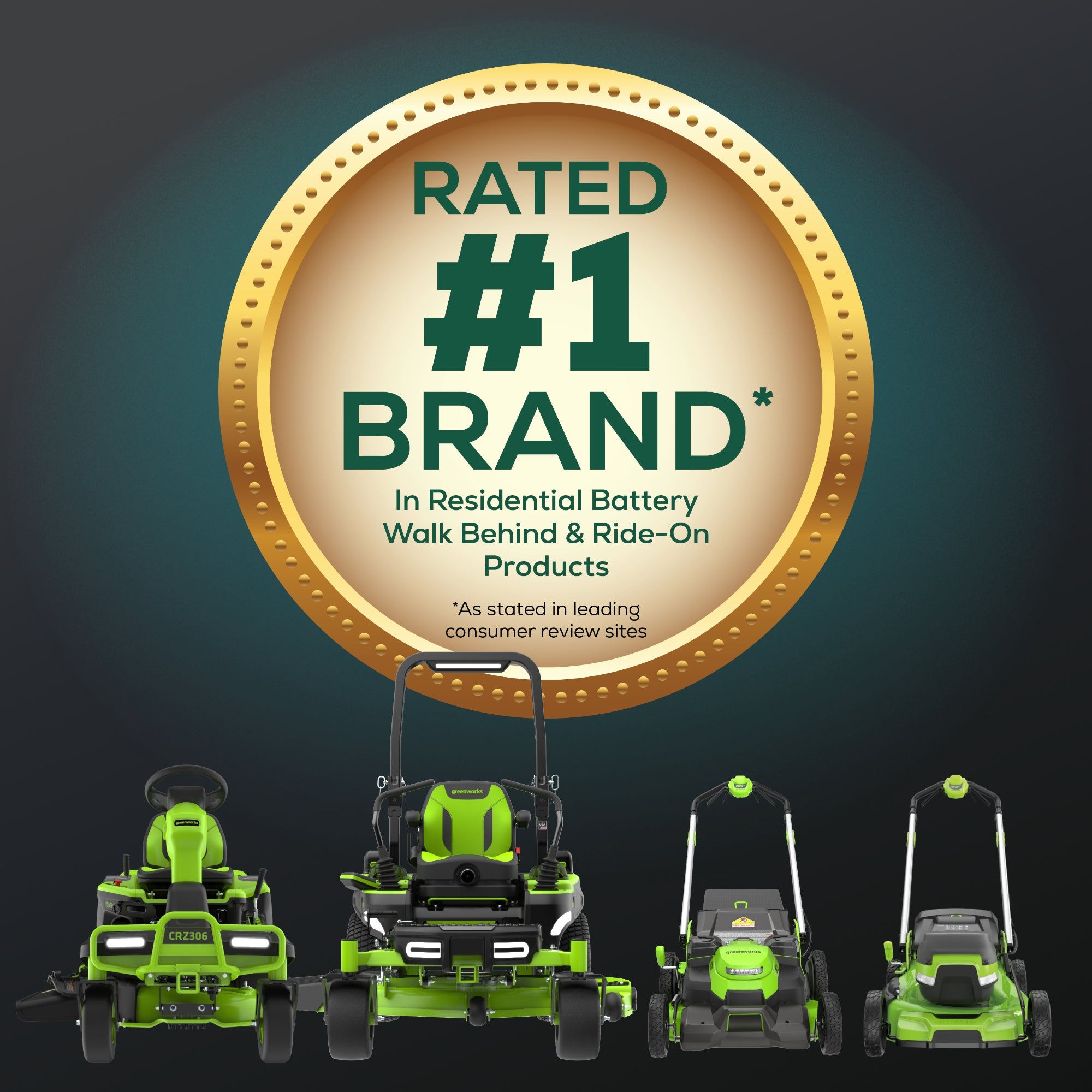 60V 30” CrossoverT Riding Lawn Tractor with (4) 8.0Ah Batteries & 600-Watt Charger