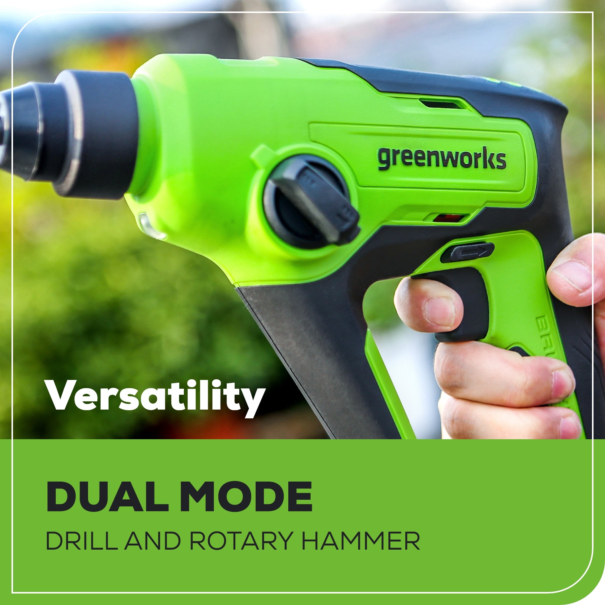 24V SDS 1.2J Brushless Rotary Hammer Drill & (3) 6