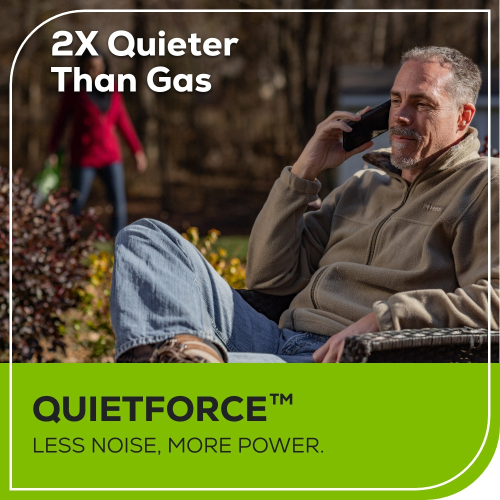 RENEWED 80V 800CFM Cordless Battery Leaf Blower w/ 4Ah Battery & Charger