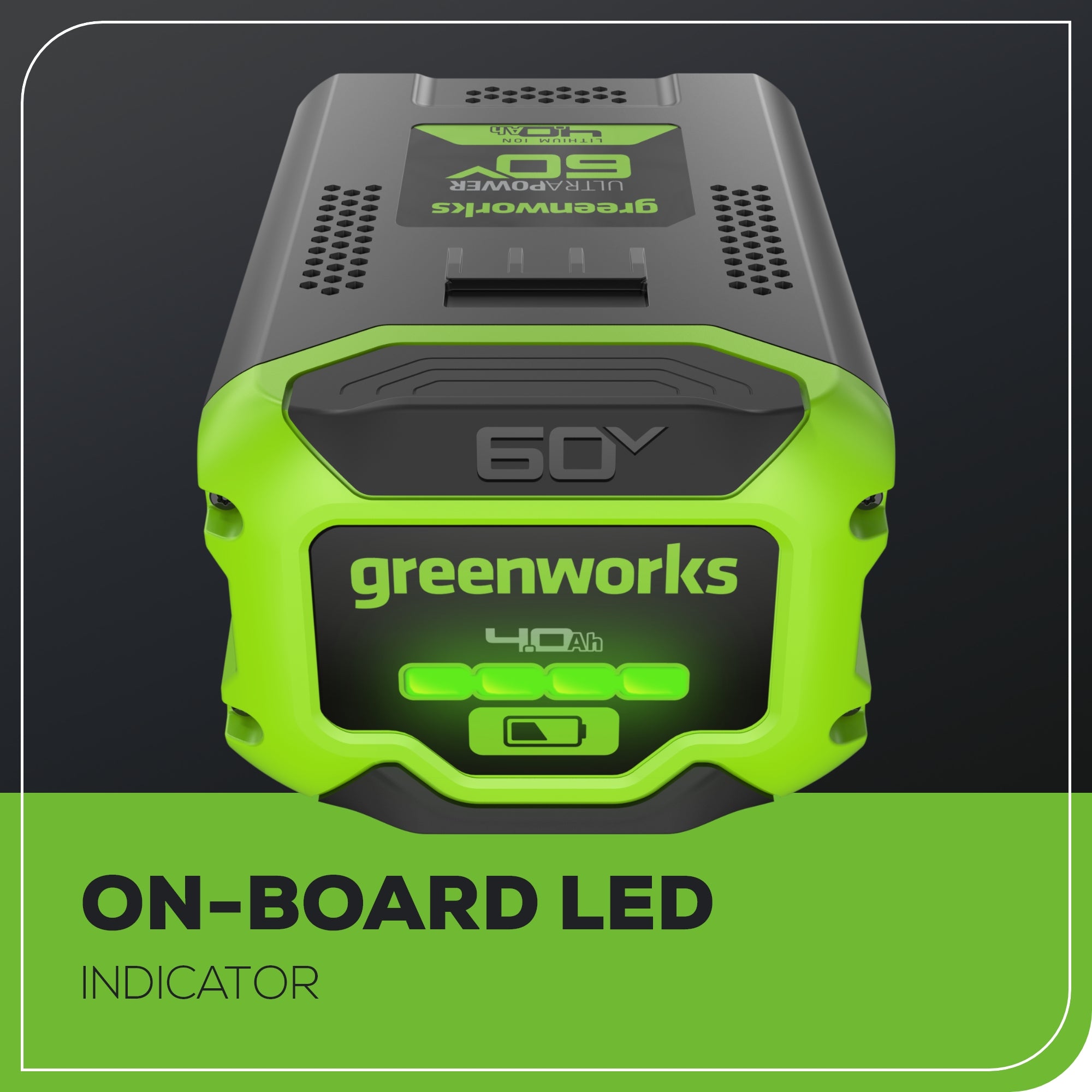 Greenworks 60V 4.0AH Ultra Power Battery