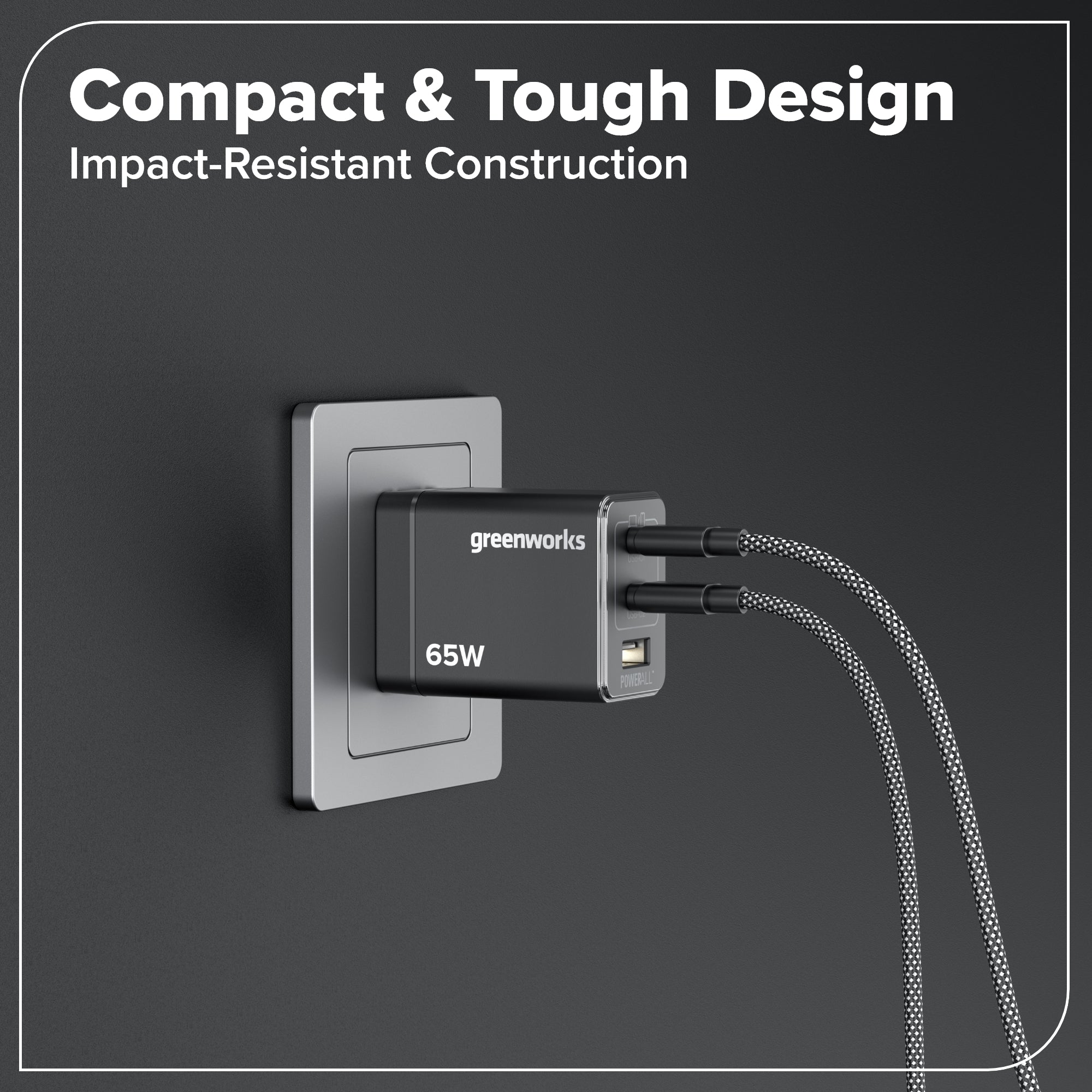 65W USB-C GaN II Charger