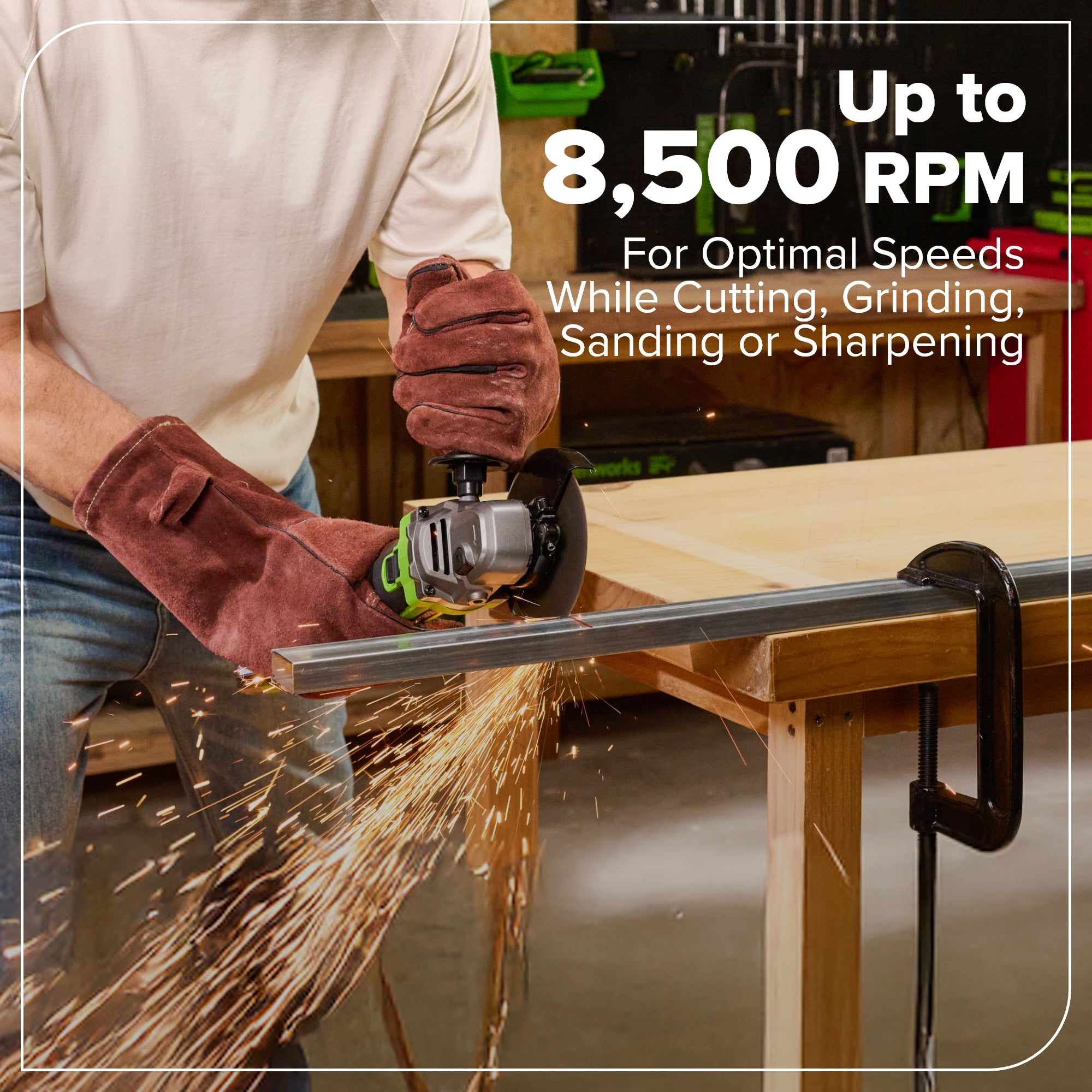 24V Brushless Power Tool 10PC Combo Kit w/ (2) 4.0Ah & (1) 2.0Ah USB-C Batteries and Charger