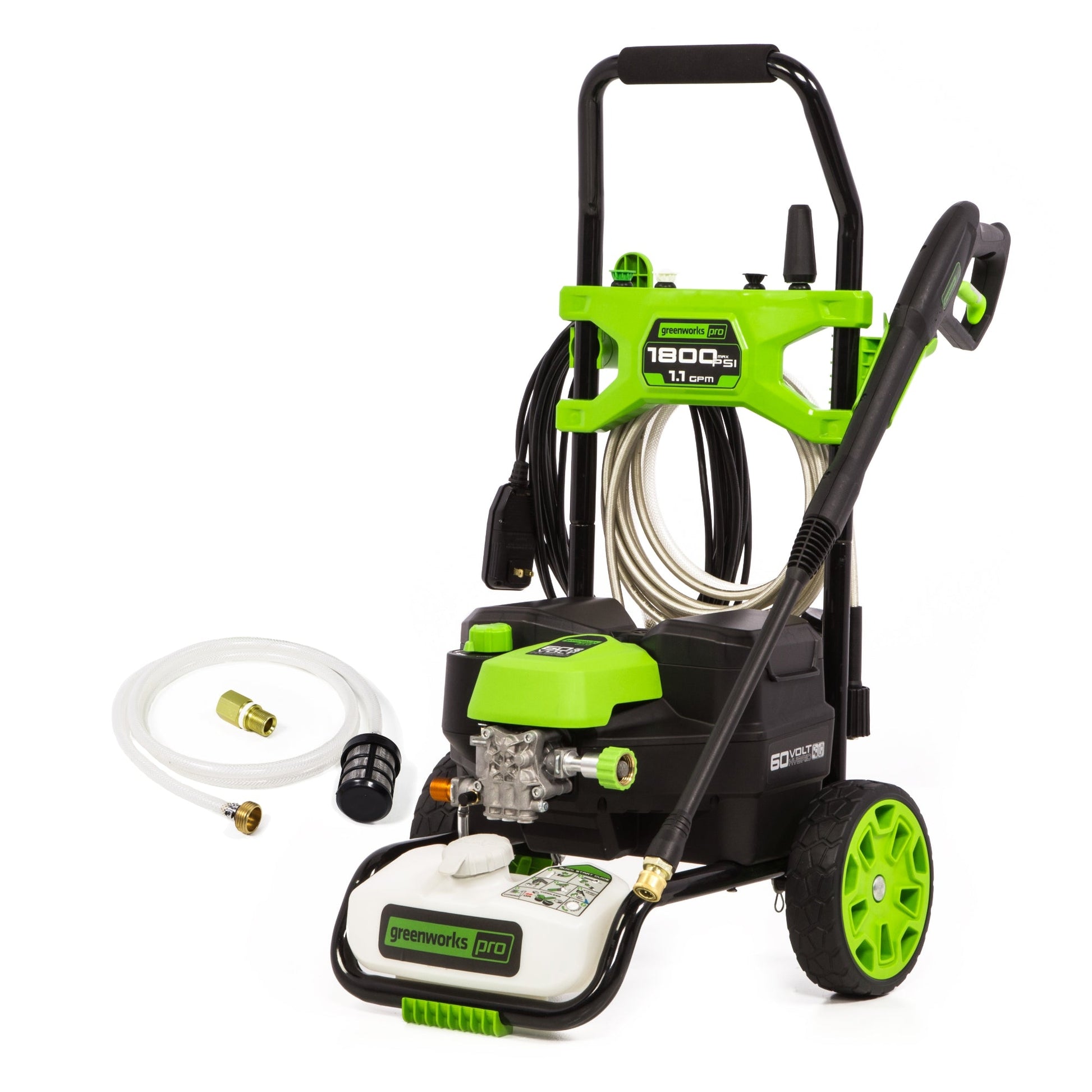 1800 PSI 1.1 GPM Cold Water Electric Pressure Washer