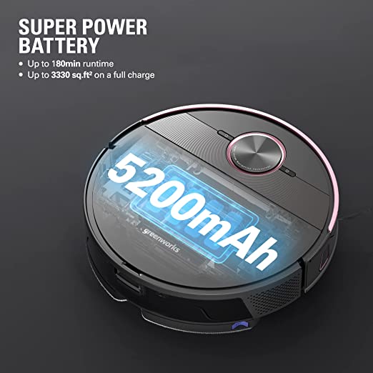 GRV-5011 2-in-1 Self Cleaning Robot Vacuum/Mop