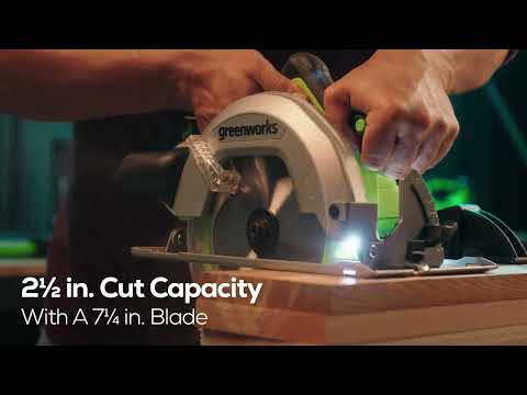 24V Circular Saw 7-1/4