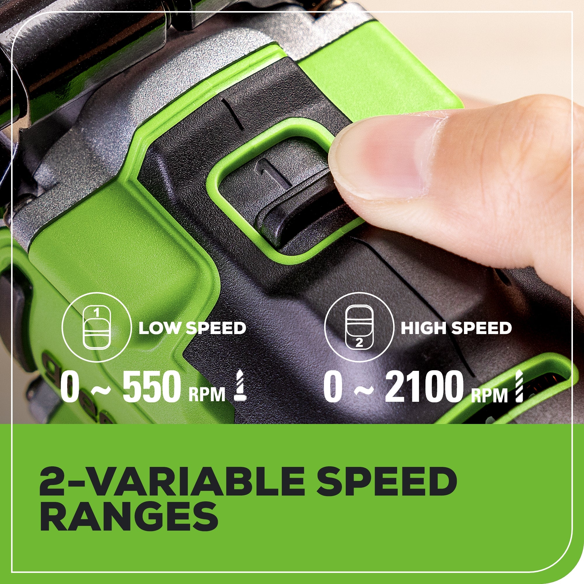 24V Cordless Battery 1/2