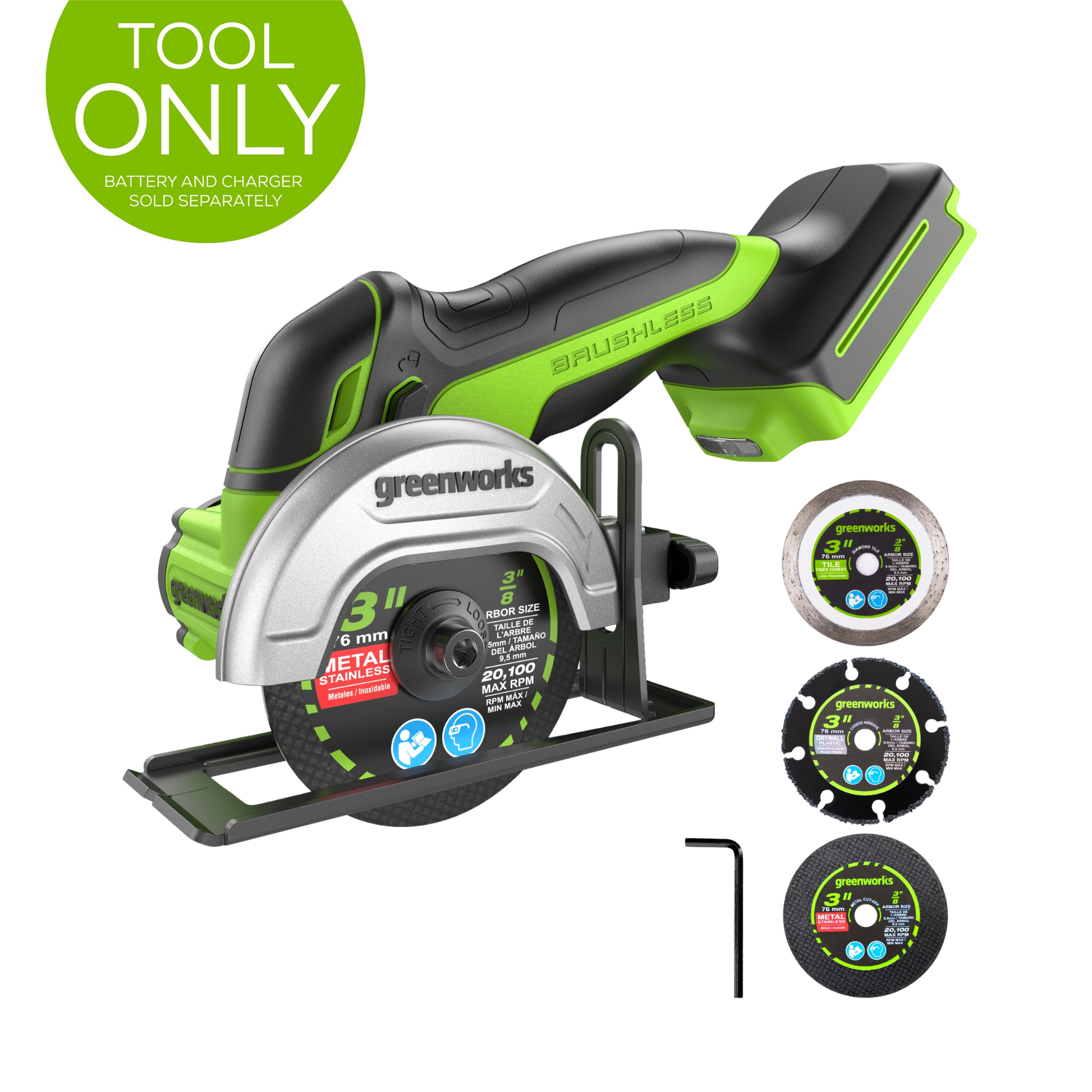 24V Cut-Off Saw w/ 3