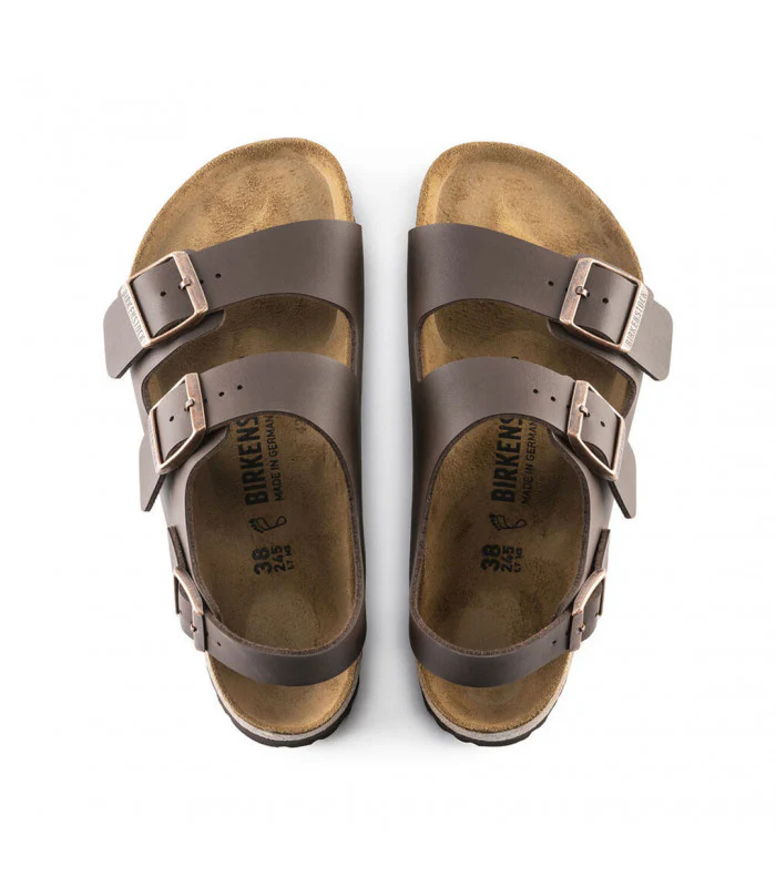 Milano Birko-Flor Mens Brown