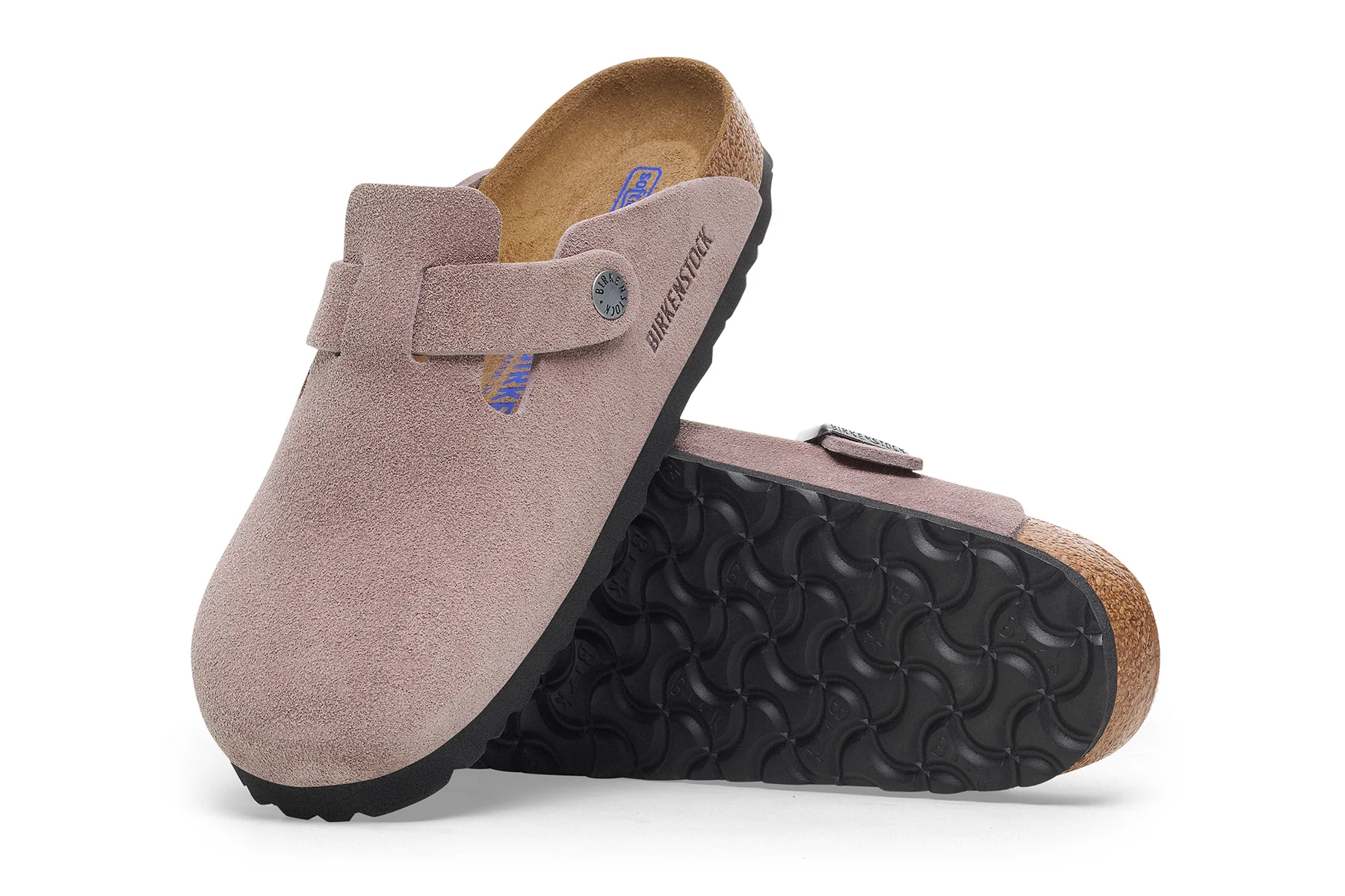 Women's Boston Suede Soft Footbed