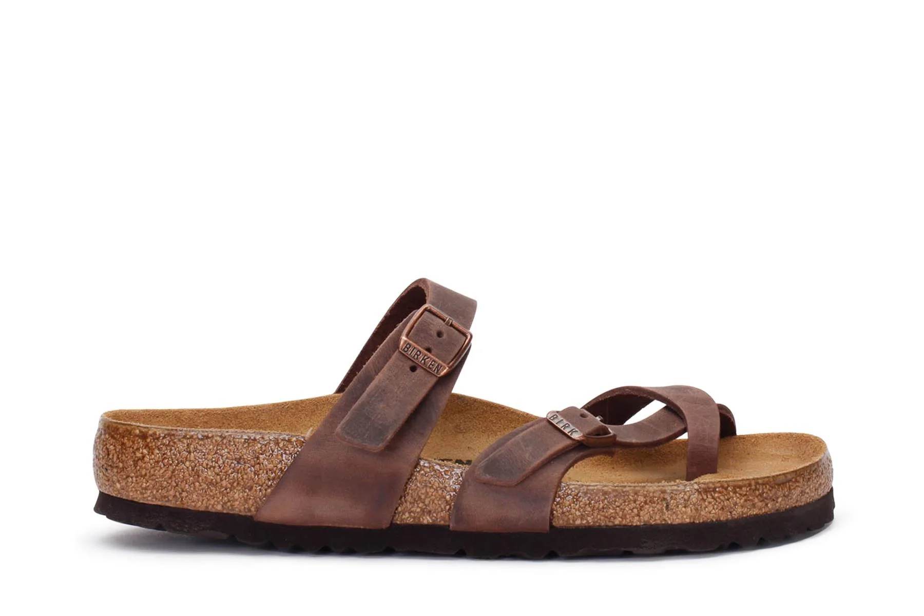 Mayari Oiled Leather Slide