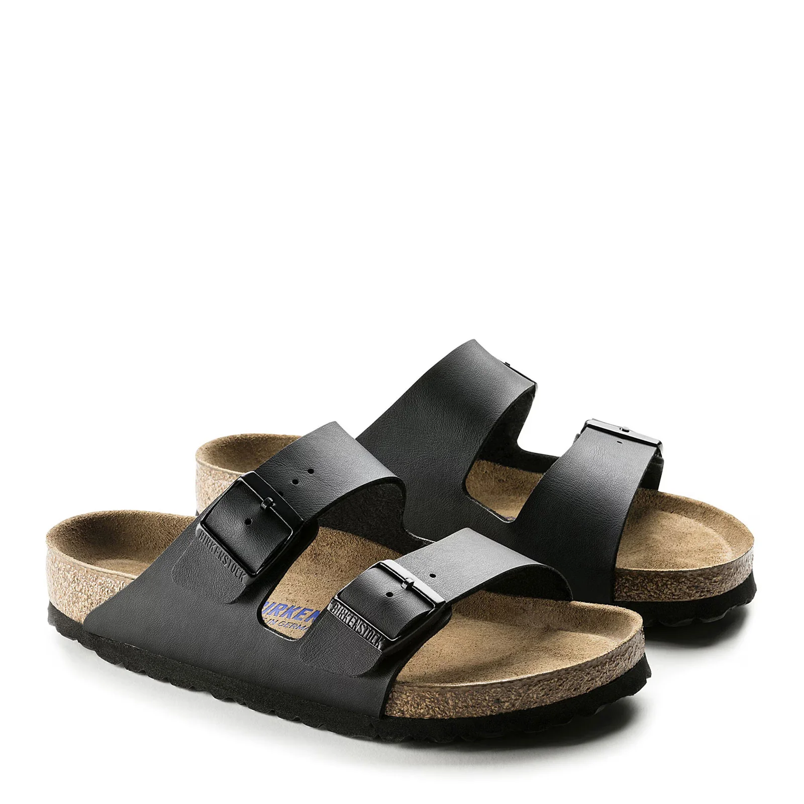 Men's Birkenstock, Arizona Soft Footbed Birko Flor Sandal - Regular Fit