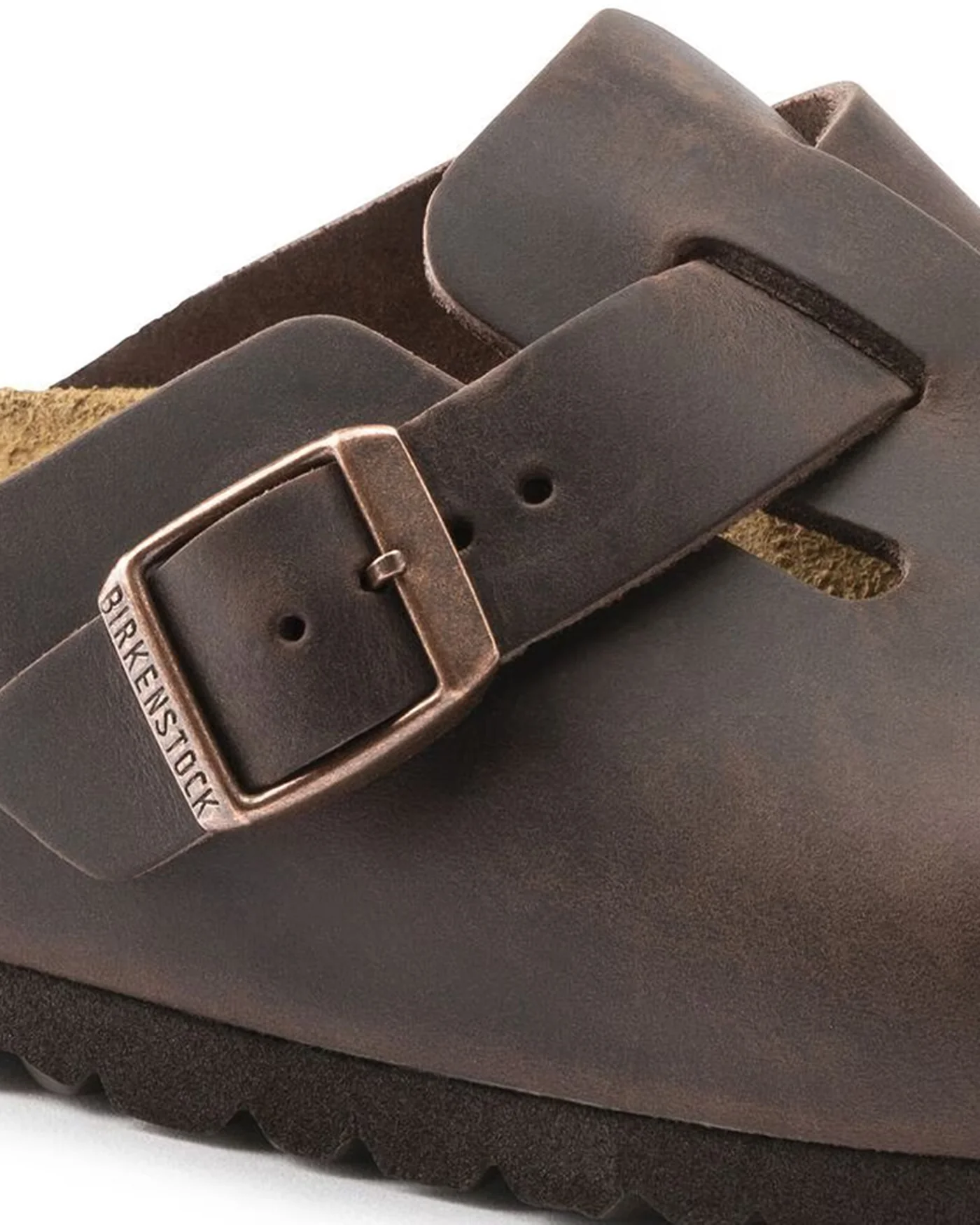 Sabot Boston Habana Unisex Oiled pelle marrone