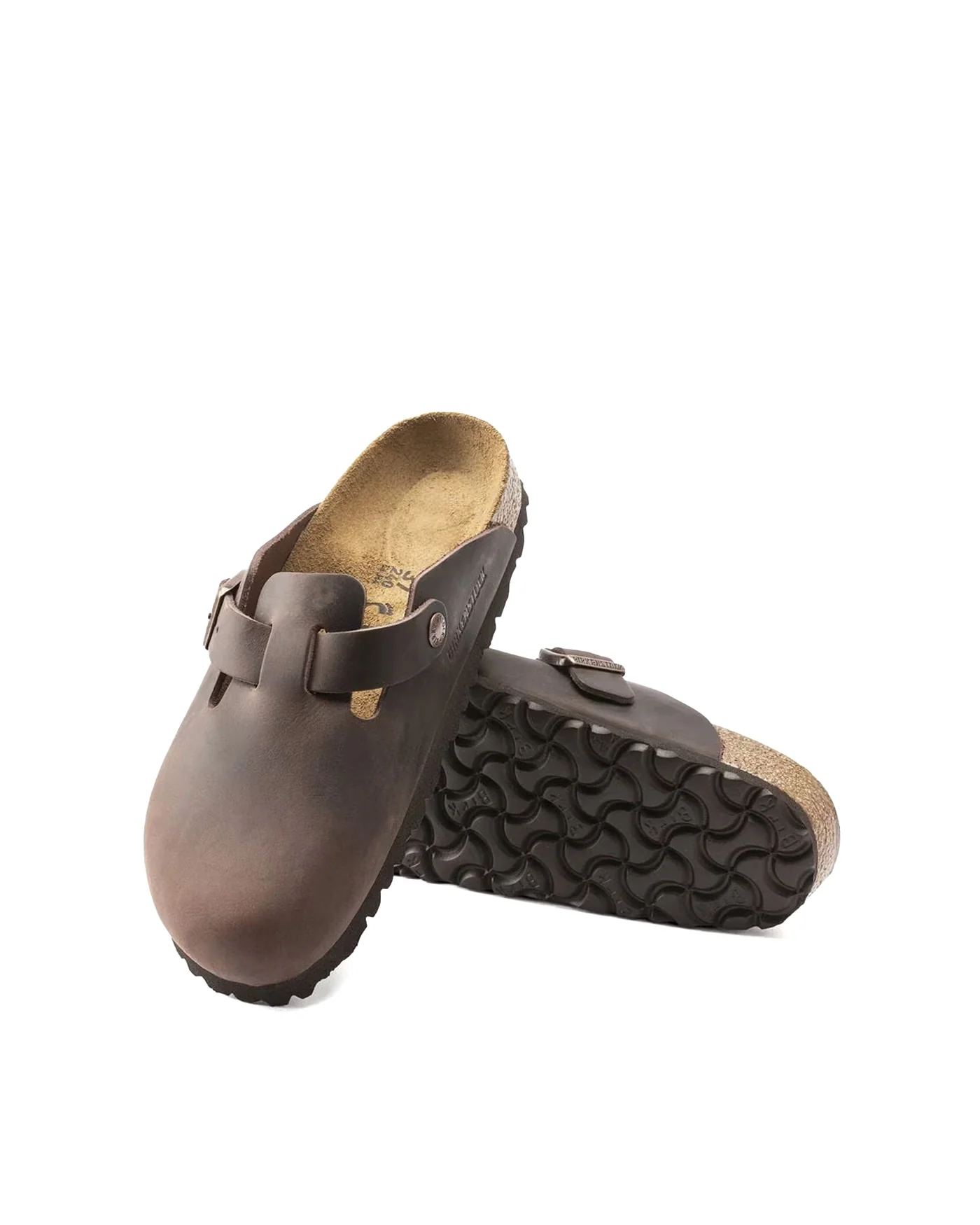 Sabot Boston Habana Unisex Oiled pelle marrone