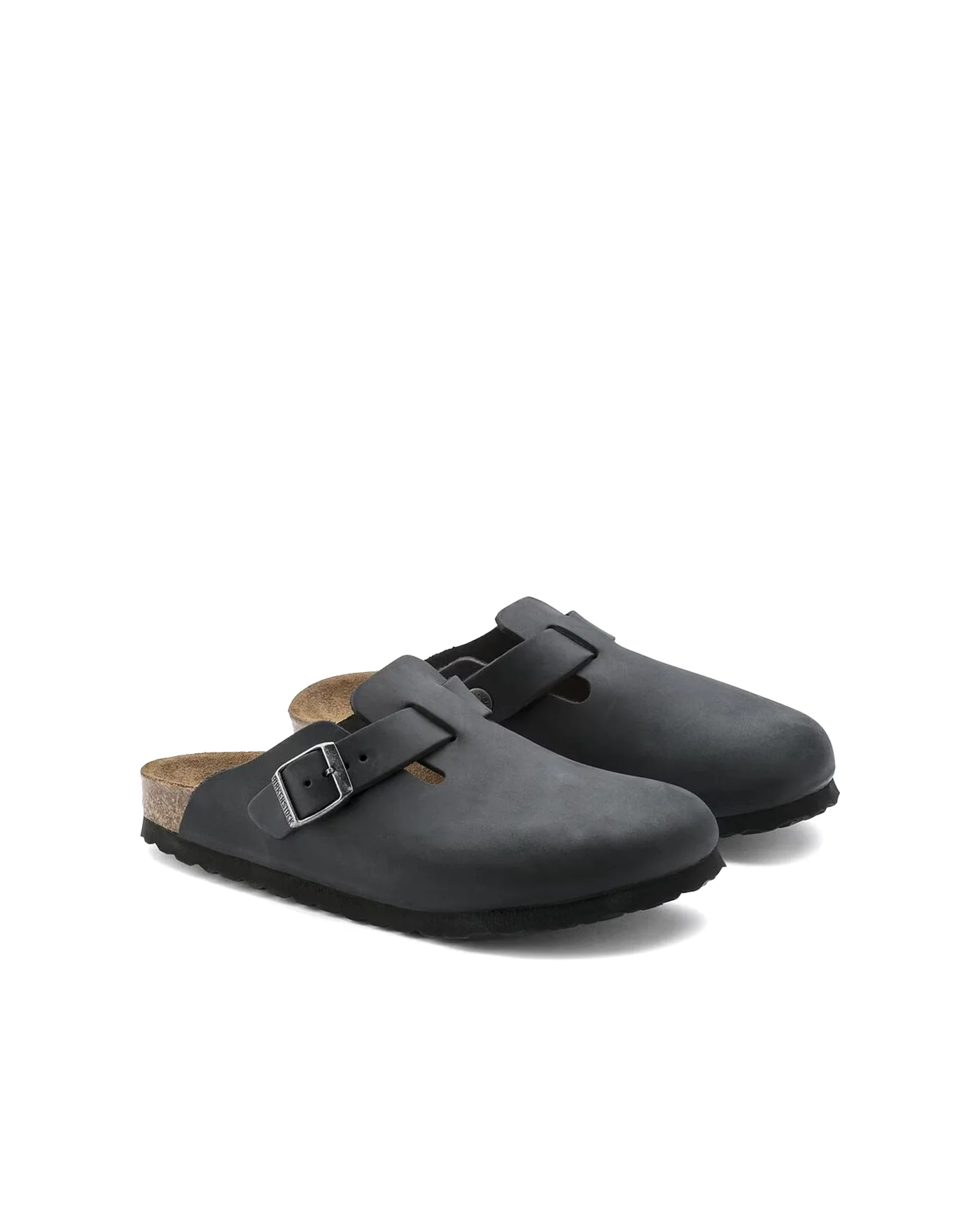 Sabot Boston Oiled Unisex pelle nera