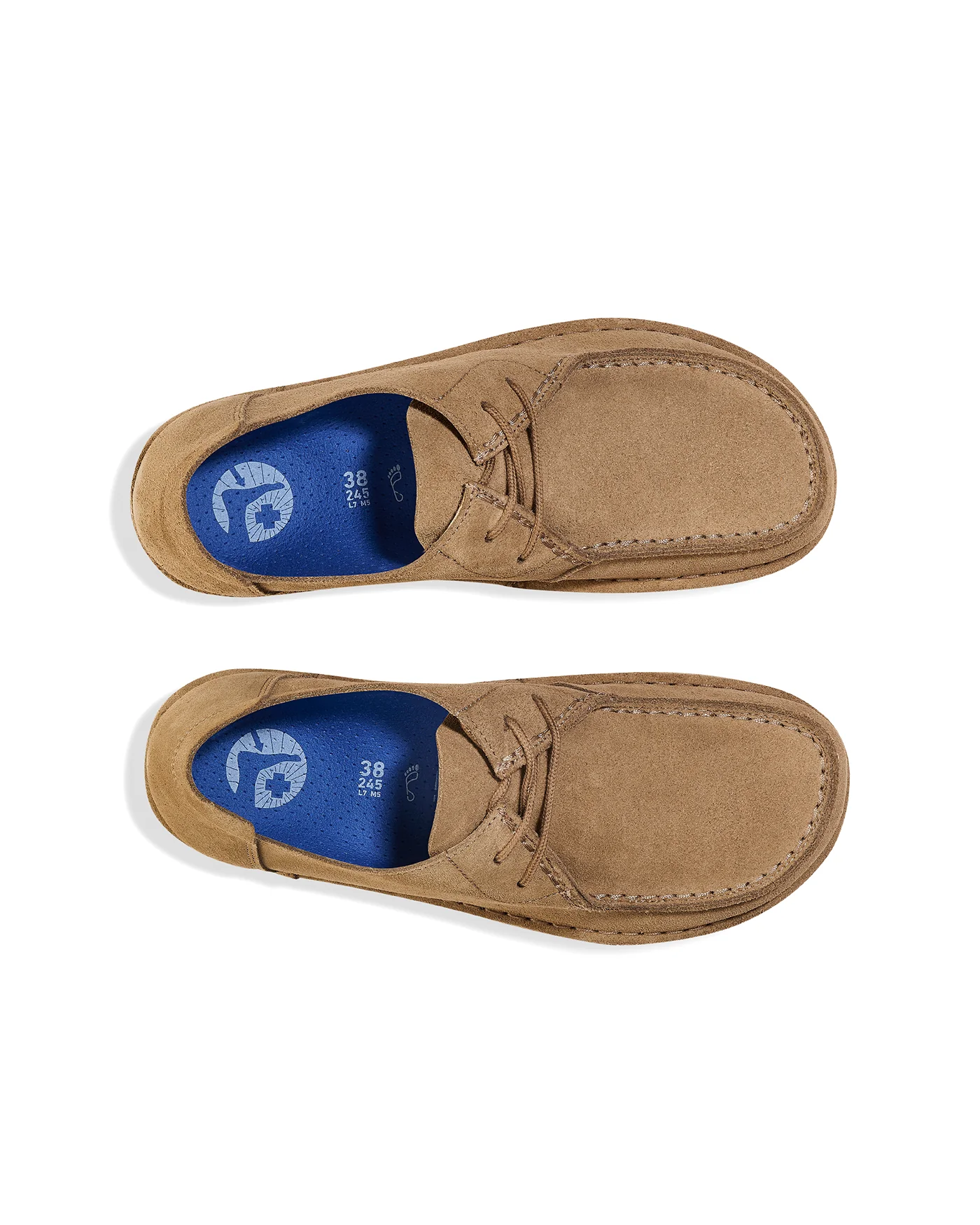 Scarpe basse Utti Lace suede grey taupe