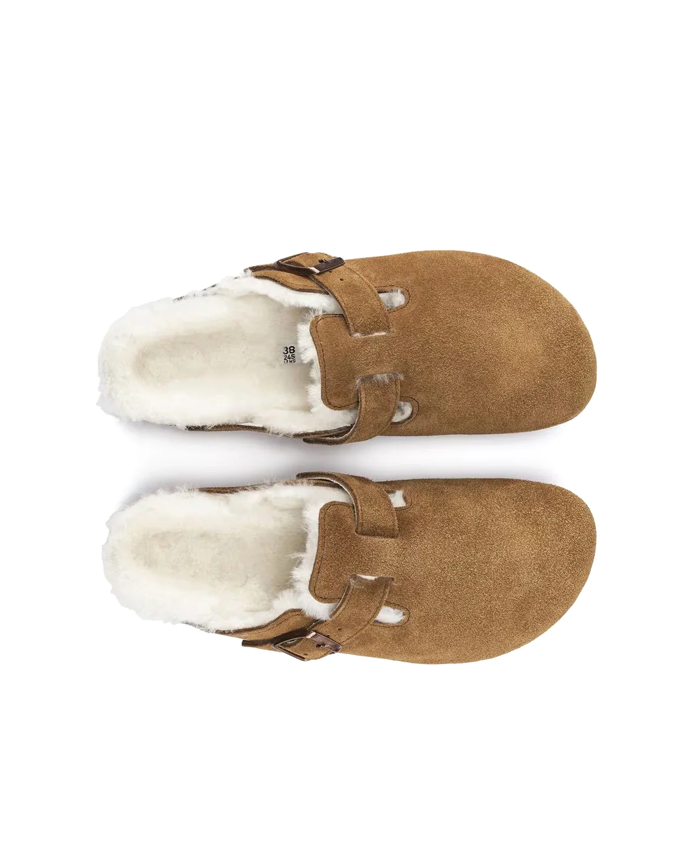 Sabot Boston Shearling suede mink
