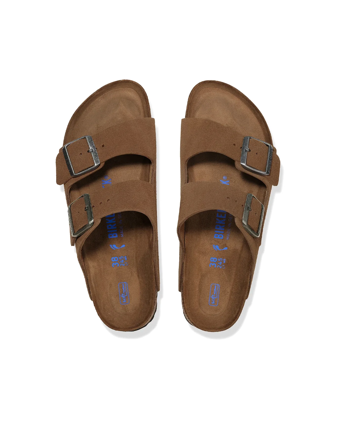 Sandalo Arizona camoscio dark tea