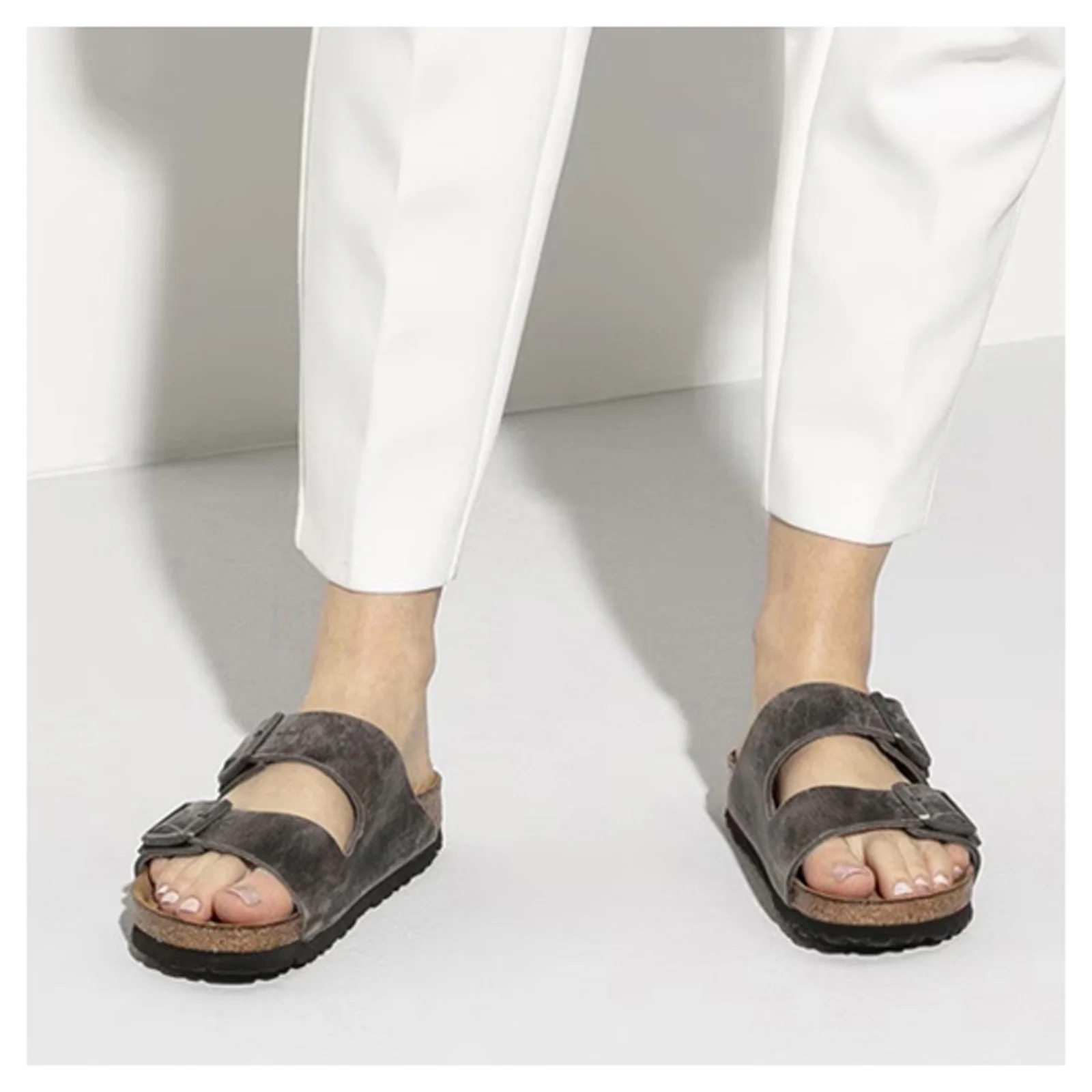 Women's Birkenstock, Arizona Soft Footbed Sandal - Regular Fit