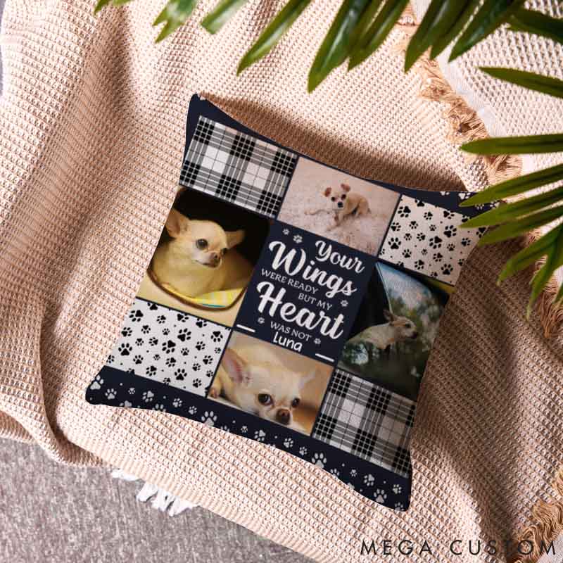 Personalized Dog Lover Favorite Hello and Hardest Goodbye Throw Pillows