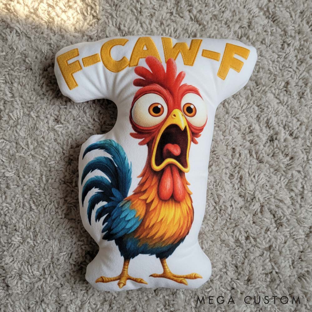 Personalized Pet Lover Funny Chicken Graphic 3D Print Pillow