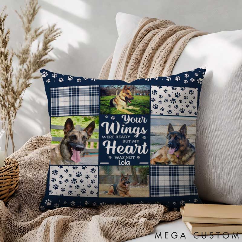 Personalized Dog Lover Favorite Hello and Hardest Goodbye Throw Pillows