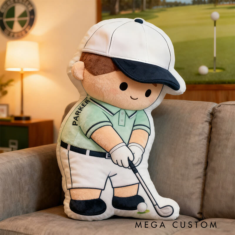 Personalized Graphic3DPrint Golf Pillow with Custom Name and Perfect Gift for Yourself or any Golf Enthusiast