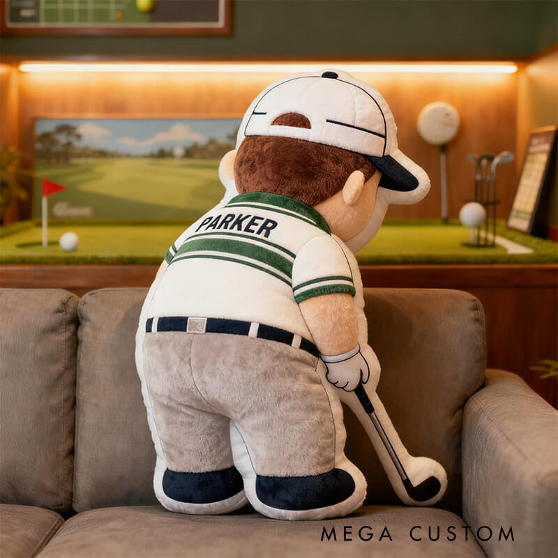 Personalized Graphic3DPrint Golf Pillow with Custom Name and Perfect Gift for Yourself or any Golf Enthusiast