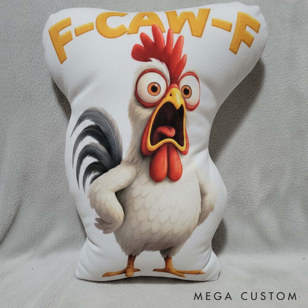 Personalized Pet Lover Funny Chicken Graphic 3D Print Pillow