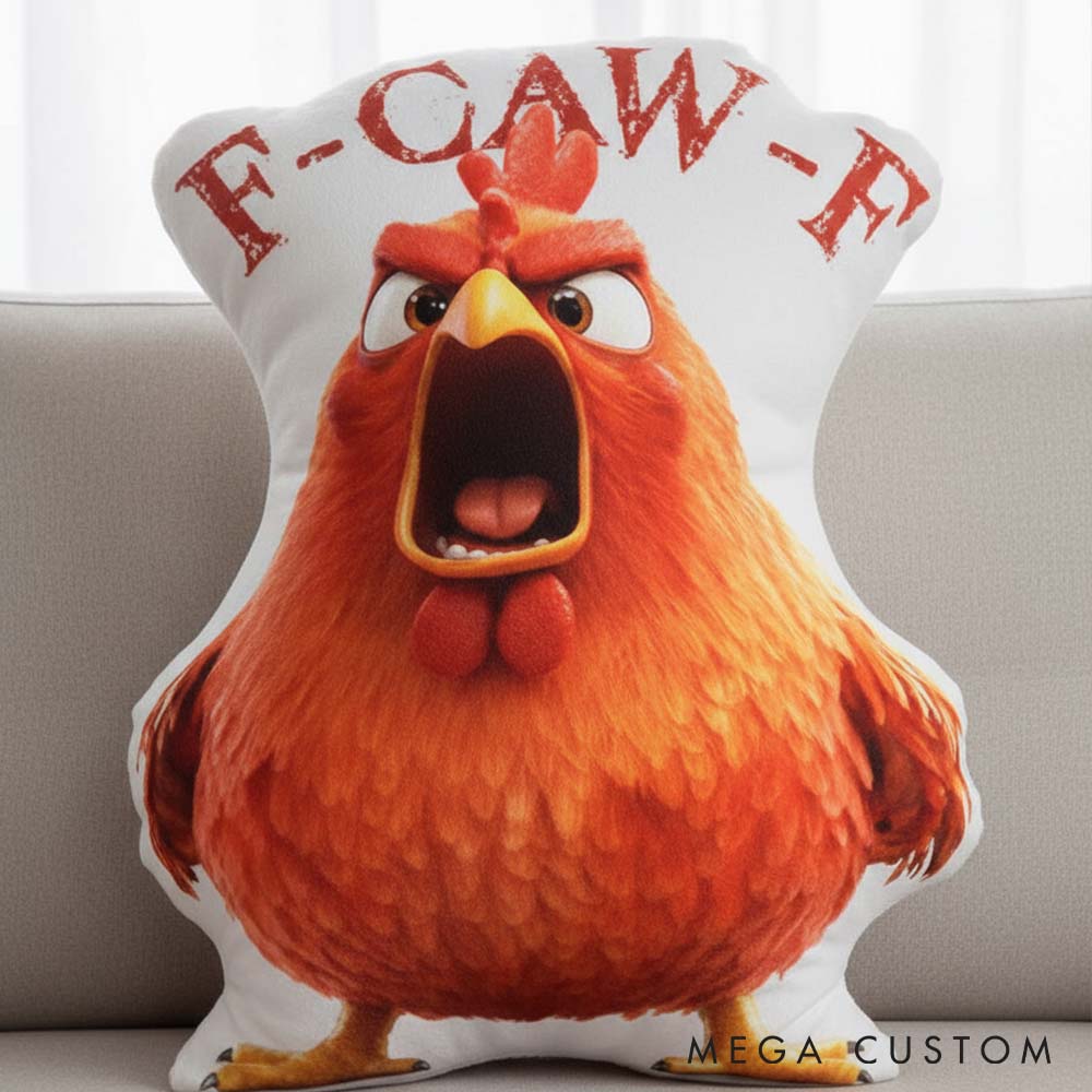 Personalized Pet Lover Funny Chicken Graphic 3D Print Pillow