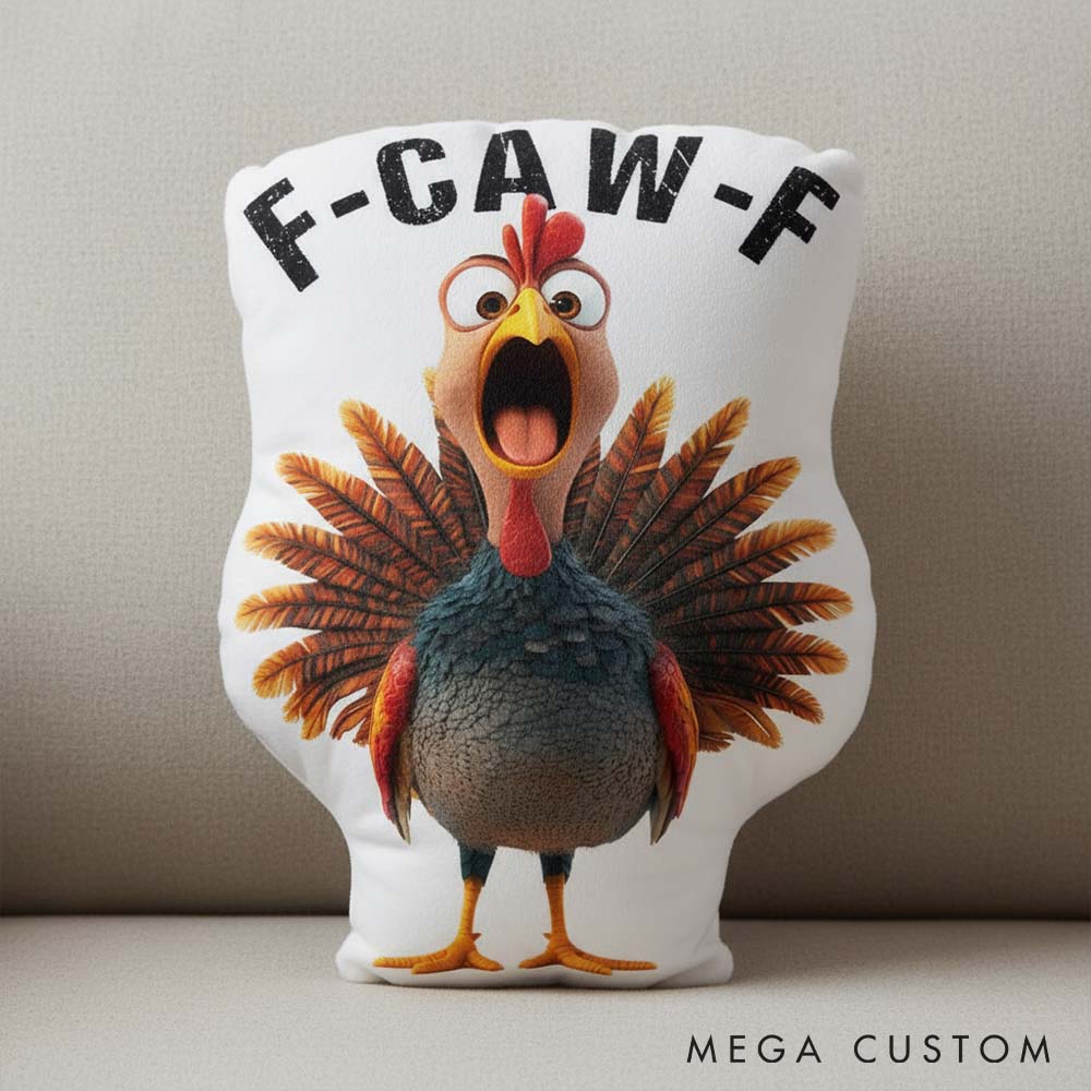 Personalized Pet Lover Funny Chicken Graphic 3D Print Pillow