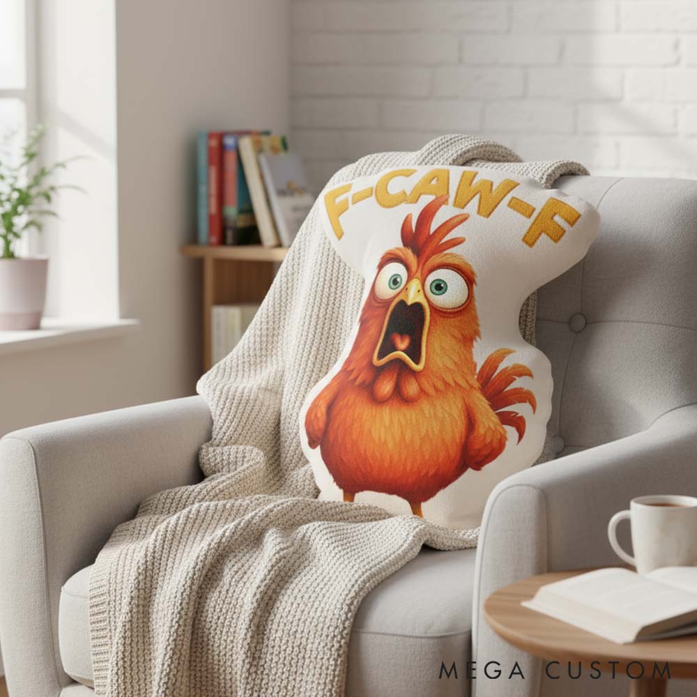 Personalized Pet Lover Funny Chicken Graphic 3D Print Pillow