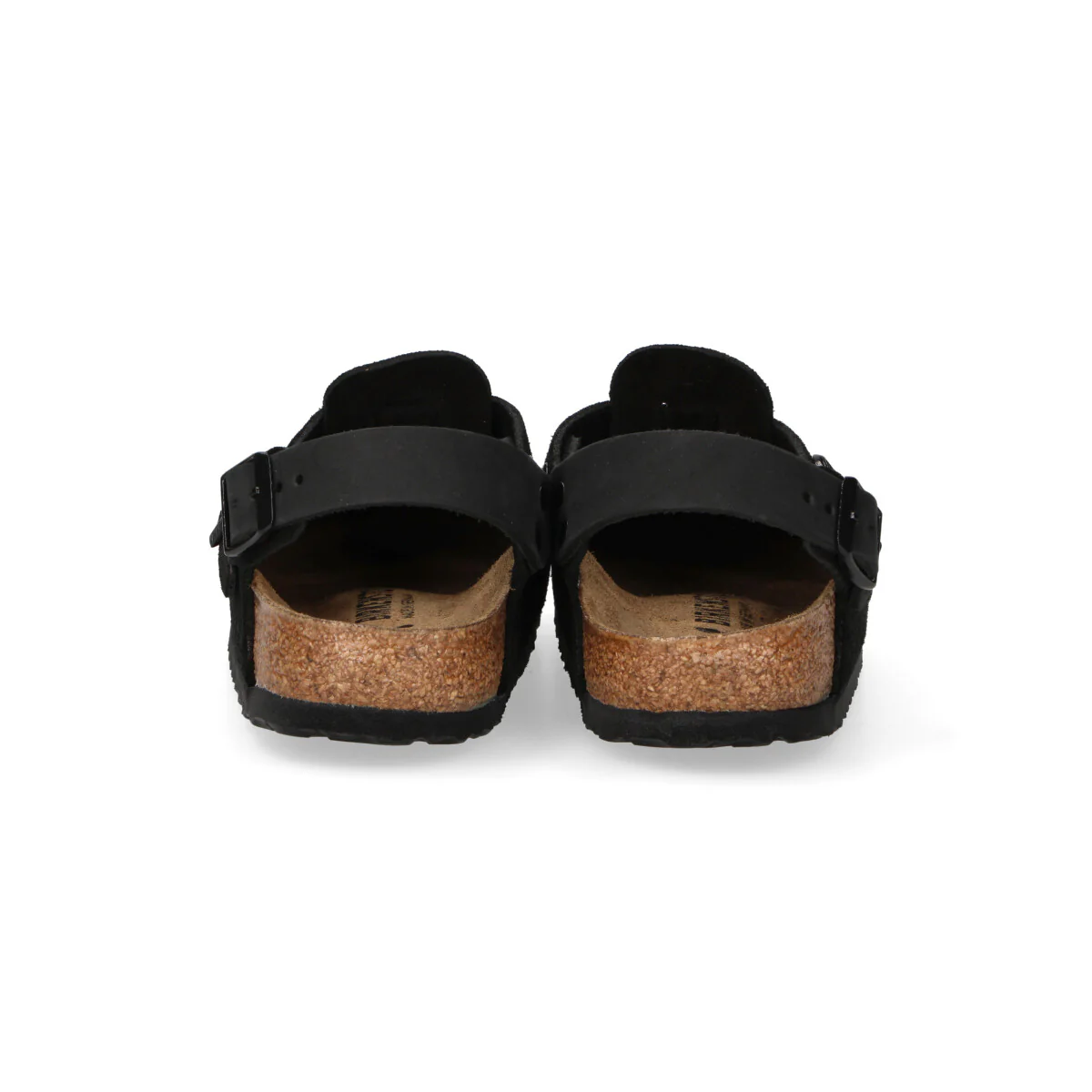 Birkenstock ciabatta Boston Tokio camoscio nero