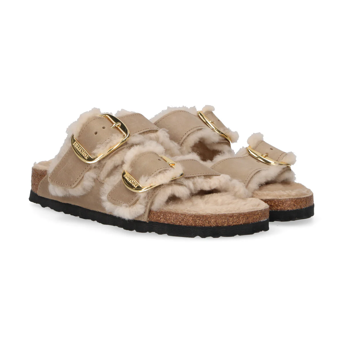 Birkenstock ciabatta Arizona Big Buckle shearling