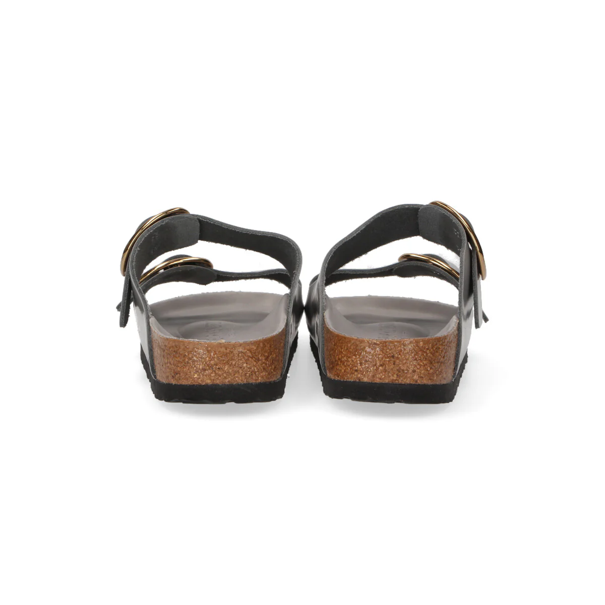 Birkenstock Arizona Big Bucklead pelle grigia