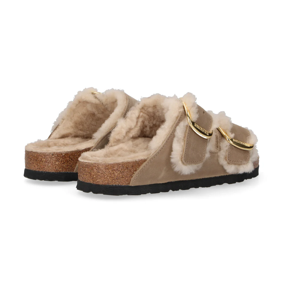 Birkenstock ciabatta Arizona Big Buckle shearling