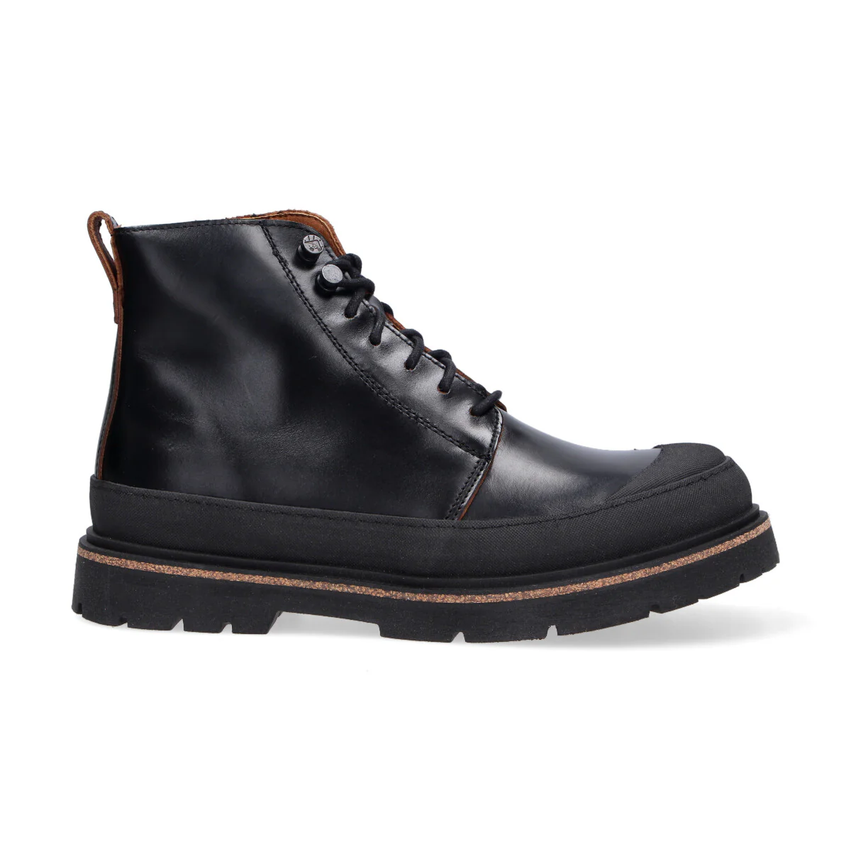 Birkenstock polacchino Prescott pelle nera