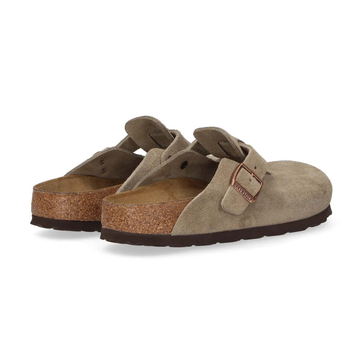 Birkenstock Boston camoscio beige