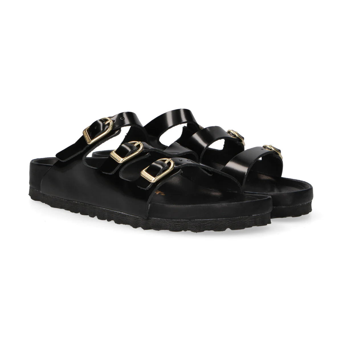 Birkenstock ciabatta Florida Fresh pelle nera