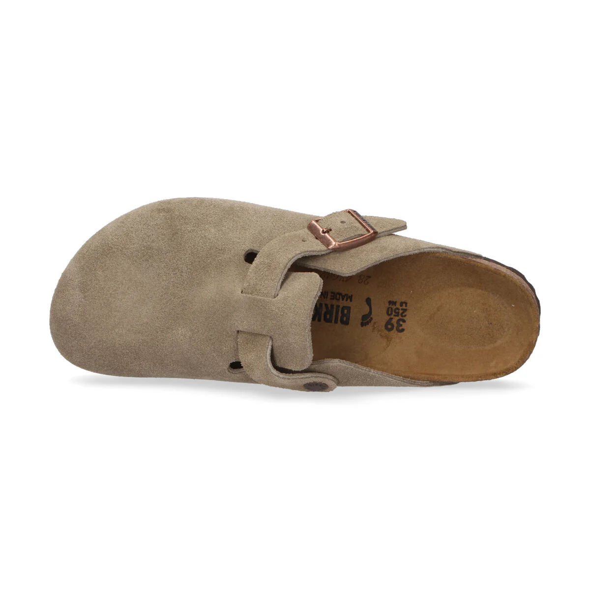 Birkenstock Boston camoscio beige