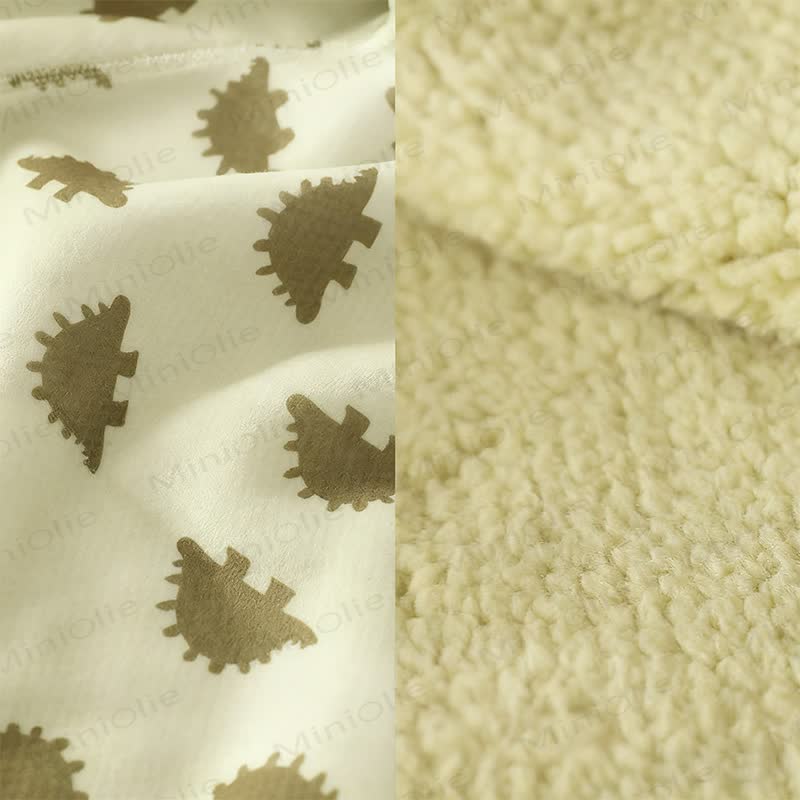 Baby Fleece Lined Hooded Romper