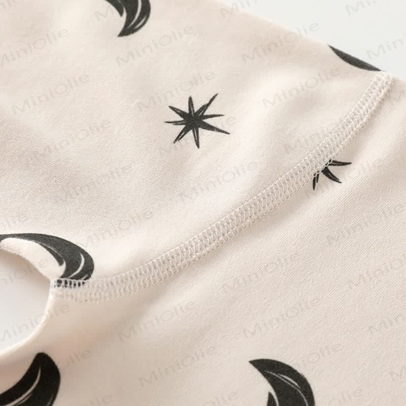 Baby Moon Dots Pajamas Romper