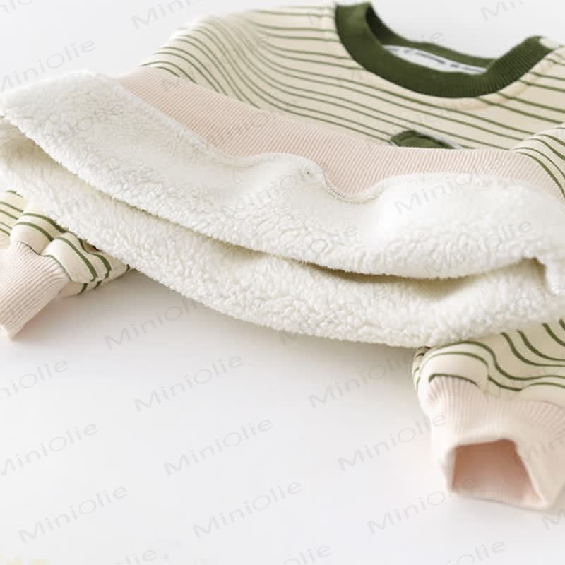 Baby Dinosaur Stripe Green Top & Pants