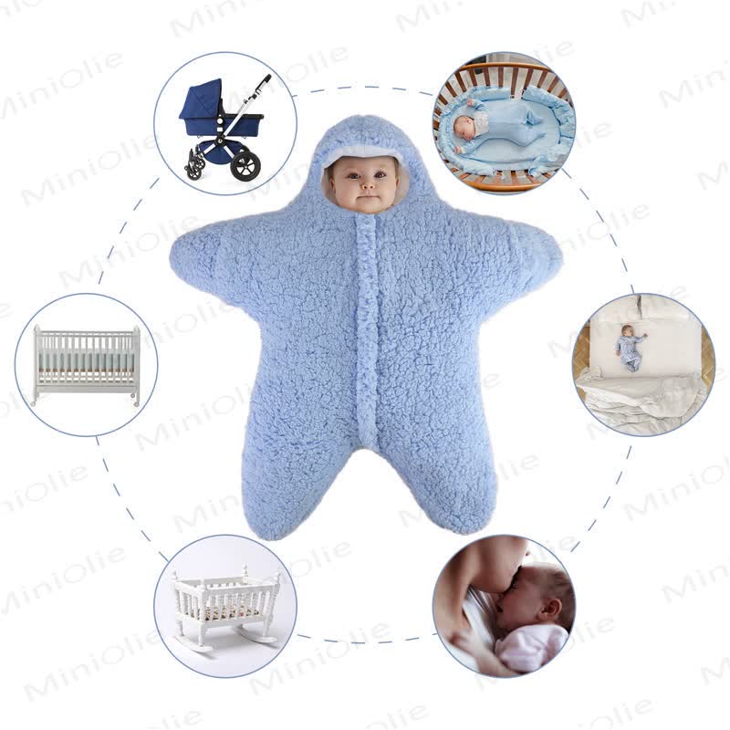 Baby Newborn Starfish Warm Sleeping Bag