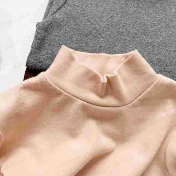 Toddler Retro Solid Color Soft T-shirt