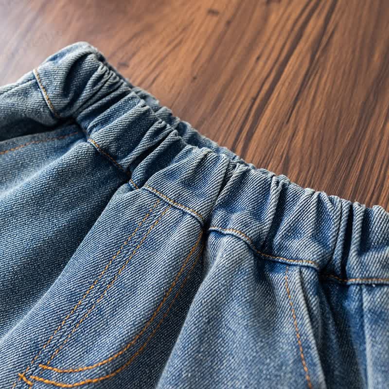 Baby Boy 2-Piece Denim Smile Set