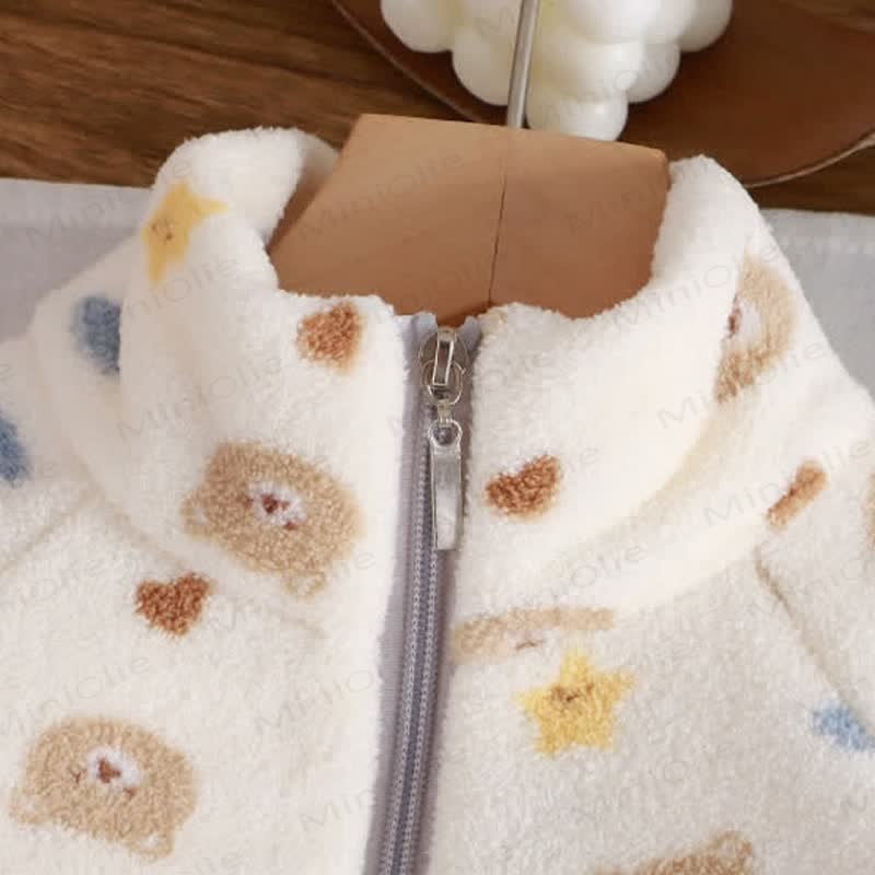 Toddler Kid Cute Animal 2-Piece Fleece Set