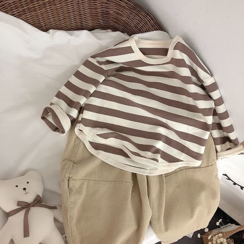 Kid Boy Striped Long Sleeve Top